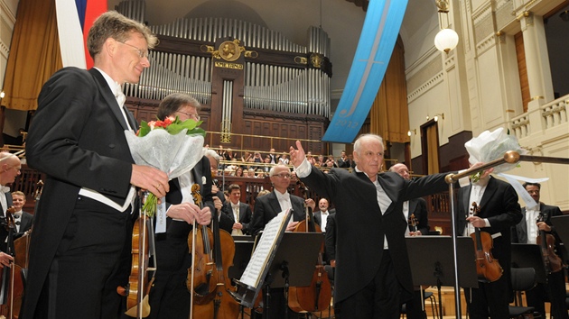 Daniel Barenboim a Wiener Phillharmoniker na Praském jaru 2012
