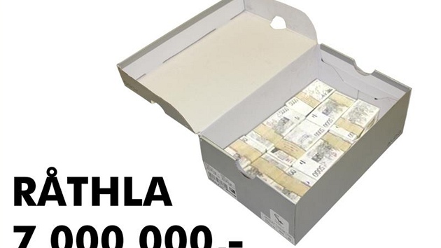 Nový hit obchodního domu Ikea: krabice s penzi Rathla.