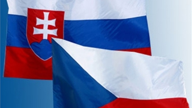 eská a slovenská vlajka