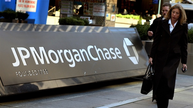 Sídlo americké banky JPMorgan Chase v New Yorku