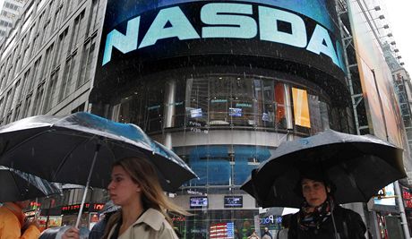 Americká burza NASDAQ. Ilustraní snímek