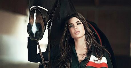 Charlotte Casiraghi v reklamn kampani