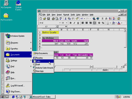 Windows 98 je prvn verze Windows navren speciln pro spotebitele....