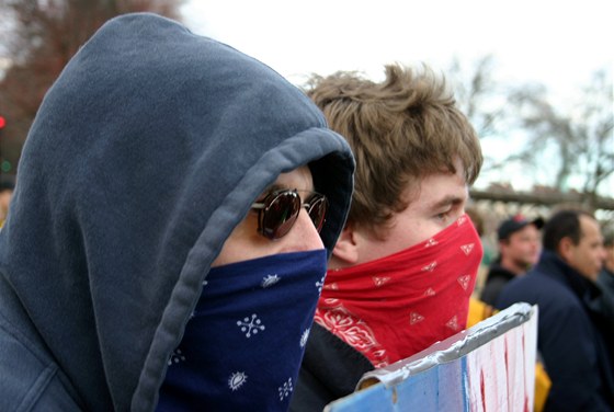 Demonstranti (ilustraní foto)