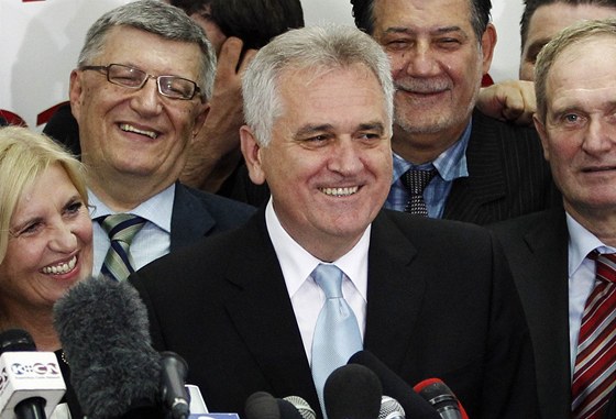 Srbský prezident Tomislav Nikoli byl zvolen loni v kvtnu.