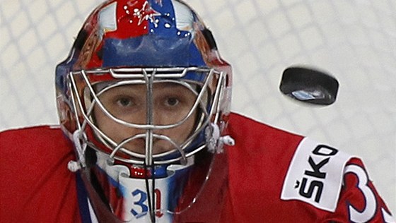 Reprezentaní branká Jakub tpánek zazáil v KHL na led Slovanu Bratislava