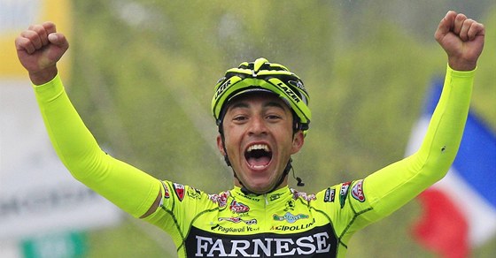 DOKÁZAL TO. Italský cyklista Matteo Rabottini ovládl 15. etapu Gira d´Italia.