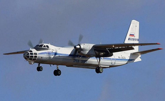 Ruský vojenský letoun pro monitorovací program Open Skies Antonov An-30