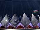Ázerbájdán pro finále Eurovize postavil zbrusu nový koncertní sál zvaný...