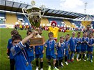 Mladí fotbalisté ze základní koly Vrchlického v Libereci skonili na turnaji