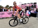 UJEL (SKORO) VEM. Britský rychlík Mark Cavendish ped 18. etapou Gira.