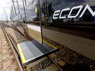 Na zkušebním okruhu ve Velimi se představil nový vlak  Leo Express. (24. května
