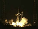 Raketa Falcon 9 odstartpvala s modulem Dragon k vesmírné stanici ISS.