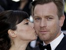 Ewan McGregor a jeho manelka Eve Mavrakisová (Cannes 2012)