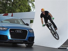 E-bike Audi ovldan mobilem