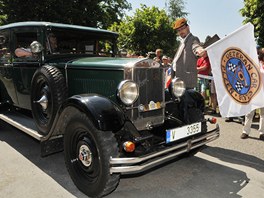 V Plzni se konal 23. roník jízdy historických vozidel. Automobily a motocykly...