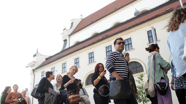 Ped patnácti brnnskými muzey a galeriemi stály bhem brnnské Muzejní noci