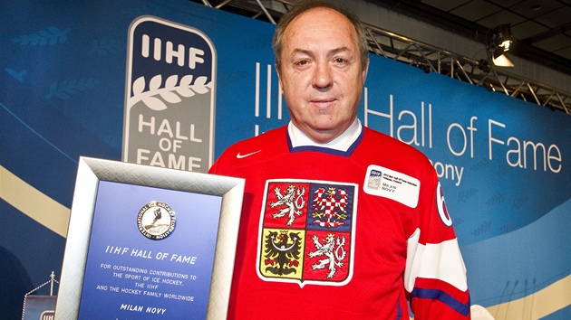 Milan Nový vstoupil do Síně slávy IIHF