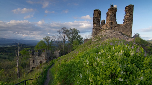 Zcenina hradu Andlsk Hora