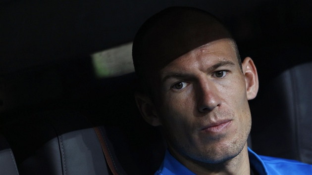 JAKO HOST. Arjen Robben nehrál na mnichovském stadionu za domácí Bayern, ale