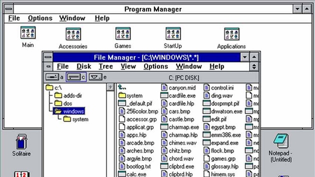 První Windows pily na trh 20. listopadu 1985