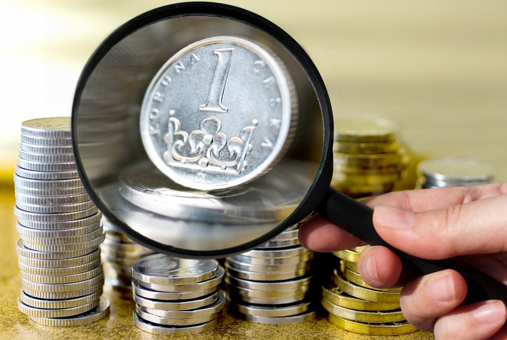Koruna, investice. Ilustra�ní snímek