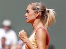 ANO. eská tenistka Klára Zakopalová vydela postup do tetího kola Roland