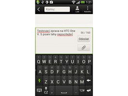 Displeje HTC One V