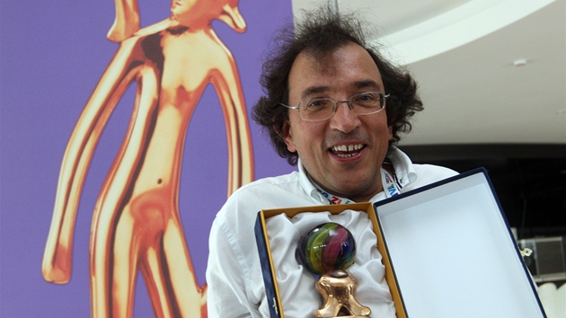 Re�isér matej Miná� s cenou Grand Prix p�i zlínském filmovém festivalu pro d�ti