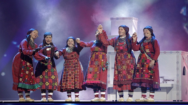 Buranovské babičky reprezentovaly Rusko ve finále pěvecké soutěže Eurovize.