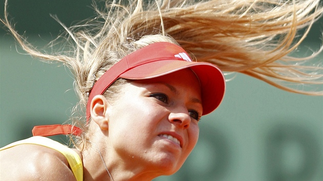 Rusk tenistka Maria Kirilenkov v duelu s Klrou Zakopalovou.
