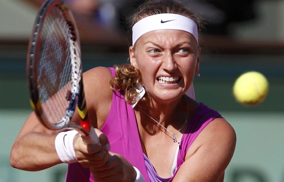 SNAHA. Petra Kvitová v semifinále Roland Garros.