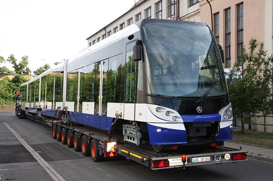 tylánková tramvaj koda Forcity je nejdelí v esku vyrobenou tramvají. 