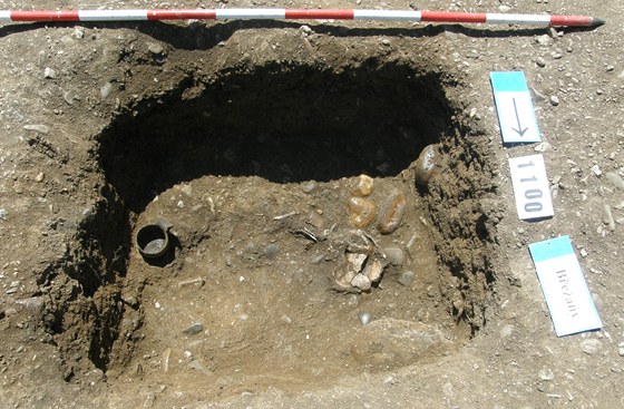Nálezy archeologů u Břežan nedaleko Žatce