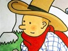 Vydraený obrázek Tintina z titulní strany (1932)