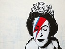 Banksy oslavuje 60 let vlády královny Albty II.