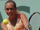 POSTUP. eská tenistka Klára Zakopalová si poprvé v kariée zahraje na Roland