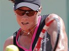 BOJ O FINÁLE. Samantha Stosurová v semifinálovém duelu Roland Garros proti Sae