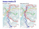 Studie Trasa D praského metra - alternativní monosti eení