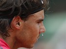 panlský tenista Rafael Nadal v semifinálovém duelu Roland Garros s krajanem