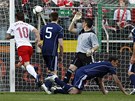 PRVNÍ GÓL. Skóre v utkání proti Andoe otevel polský záloník Ludovic Obraniak