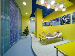 Moderní wellness v centru Plzně - sluneční louka