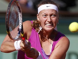 SNAHA. Petra Kvitov v semifinle Roland Garros.