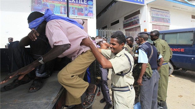 Bezpenostní sloky somálské vlády zatýkají lena teroristické organizace