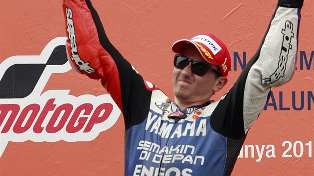 Velkou cenu Katalnska ovldl ve td Moto GP panlsk jezdec Jorge Lorenzo.