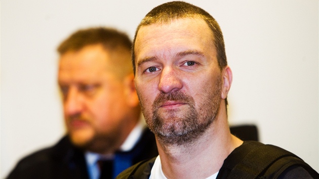 Tomá Pitr bhem soudního pelíení