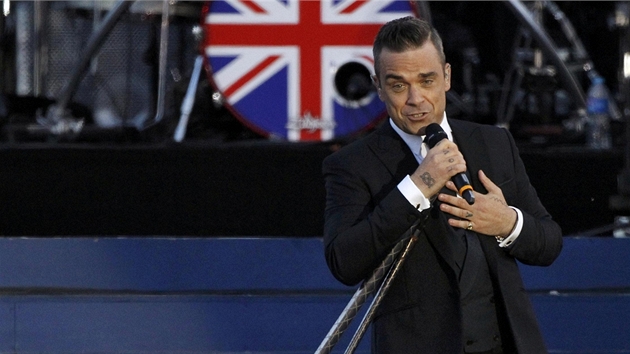 Koncert pro krlovnu Albtu II.  Robbie Williams