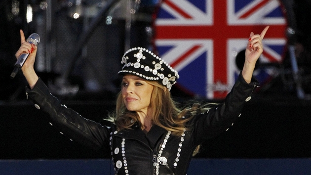 Koncert pro krlovnu Albtu II.   Kylie Minogue