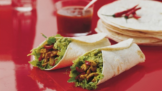 Soft Tortilla s ku�ecím masem Fajita