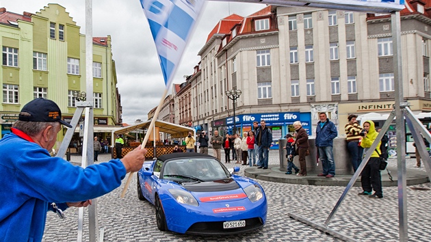 Elektromobily v Hradci Králové (5. ervna 2012)